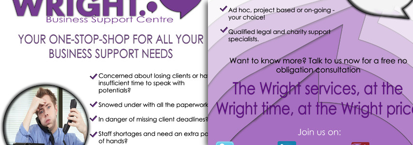 Wrights Leaflet Design